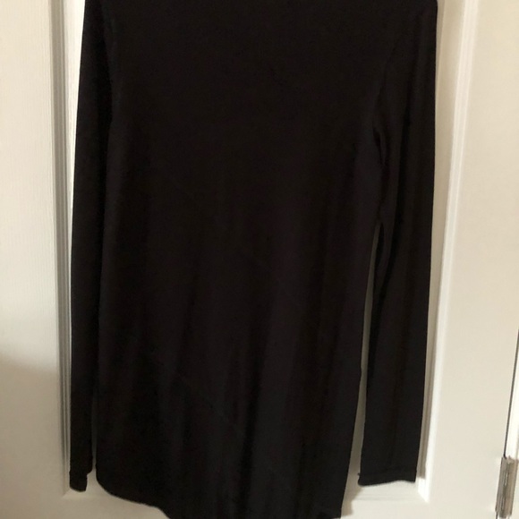 VIMMIA Active Black Serenity LS Boat Neck Splice Top Size Medium - Picture 5 of 5